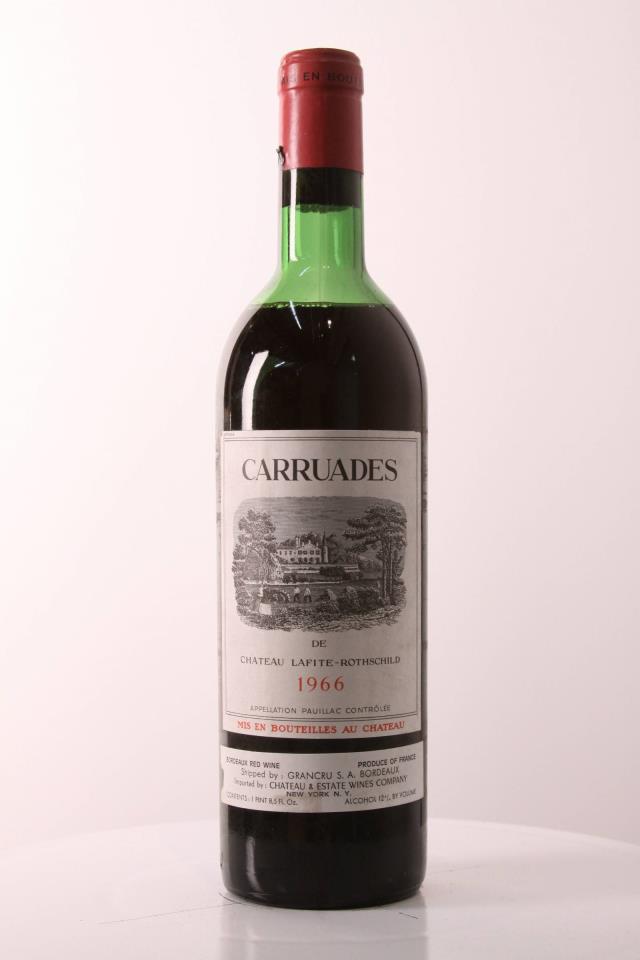 Carruades de Lafite 1966