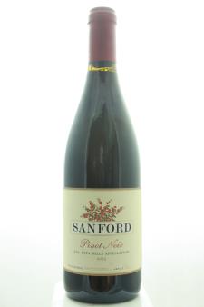 Sanford Pinot Noir Sta. Rita Hills 2012