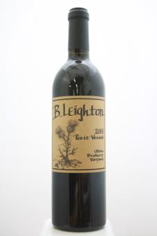 B. Happy Wine Company B. Leighton Petite Verdot Olsen Brothers Vineyard 2015