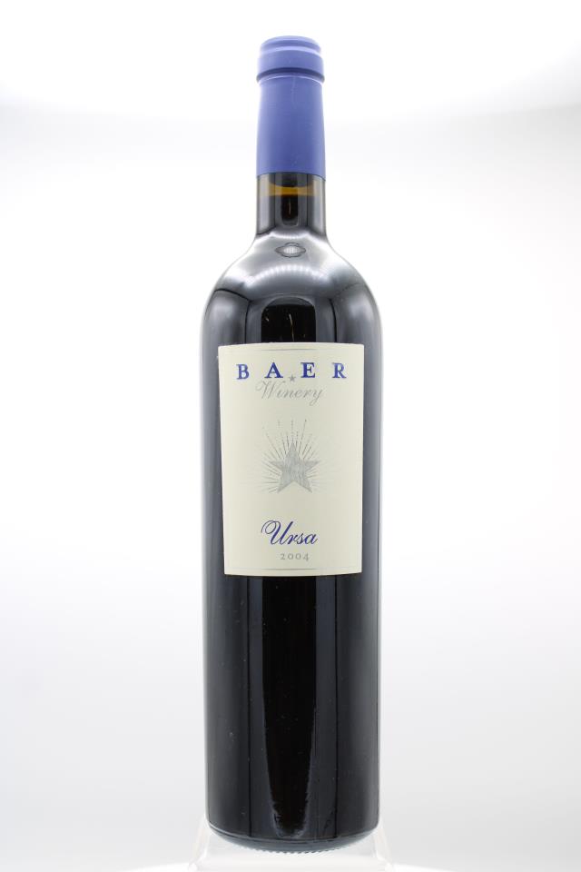 Baer Winery Proprietary Red Ursa 2004