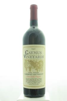 Caymus Cabernet Sauvignon Grace Family Vineyard 1982