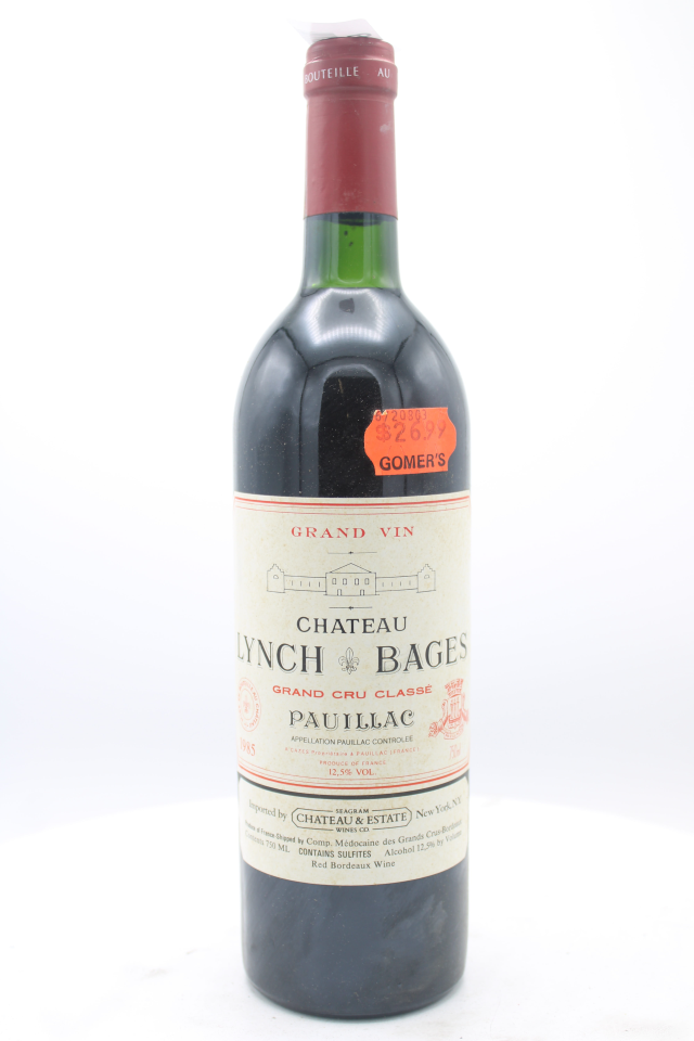 Lynch-Bages 1985