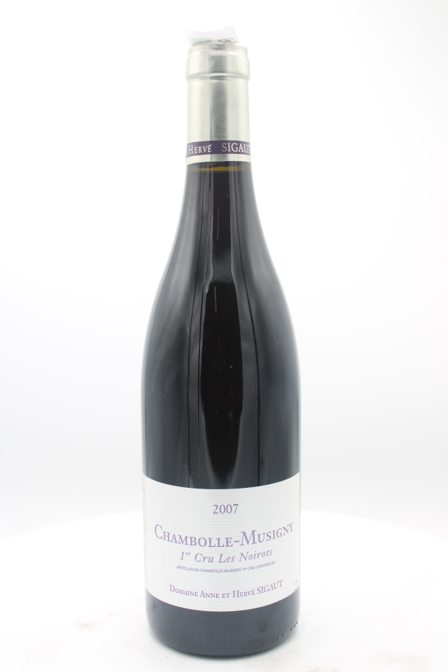 Anne et Hervé Sigaut Chambolle Musigny Les Noirots 2007