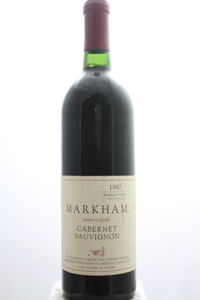 Markham Cabernet Sauvignon Estate Yountville 1980