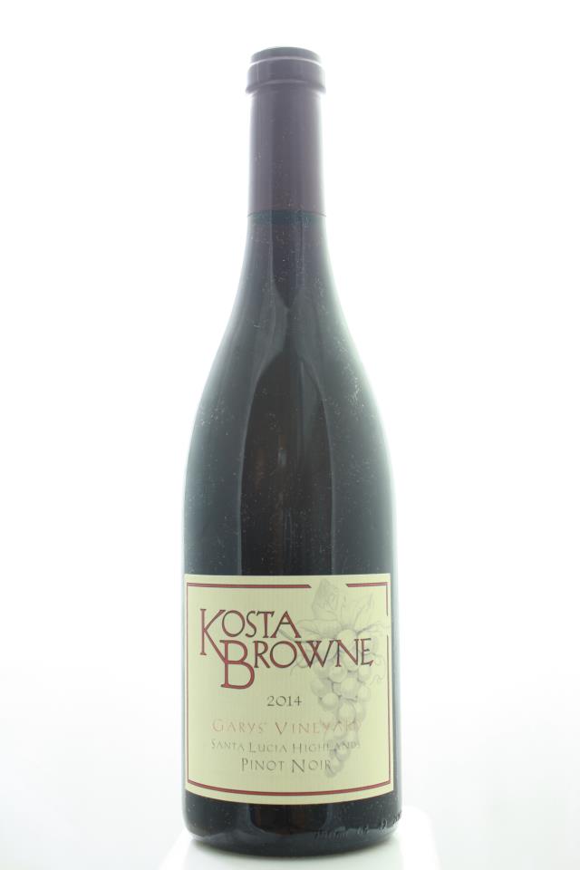 Kosta Browne Pinot Noir Garys' Vineyard 2014