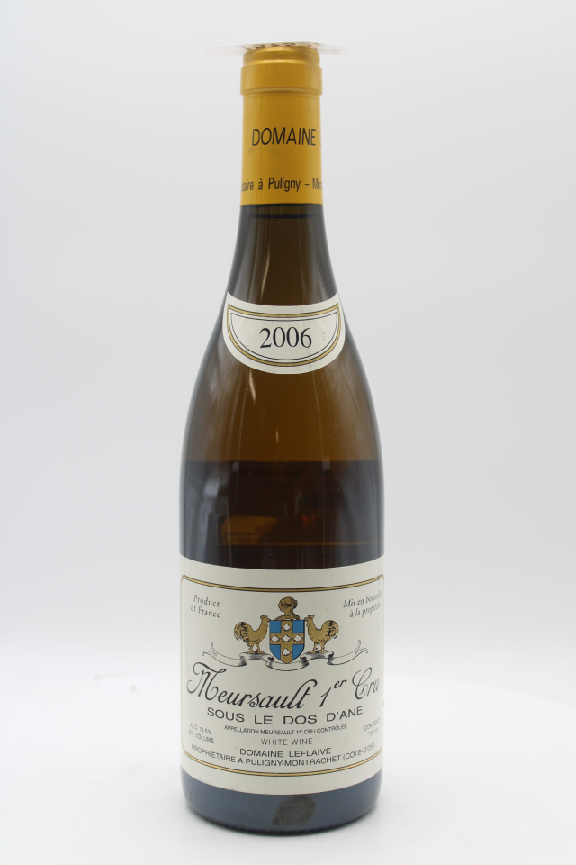Domaine Leflaive Meursault Sous le Dos d`ane 2006