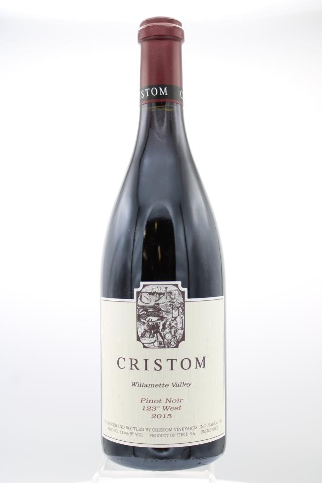 Cristom Pinot Noir 123 West 2015