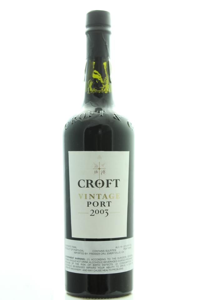 Croft Vintage Porto 2003