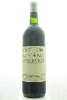 Ridge Vineyards Proprietary Red Geyserville 1994