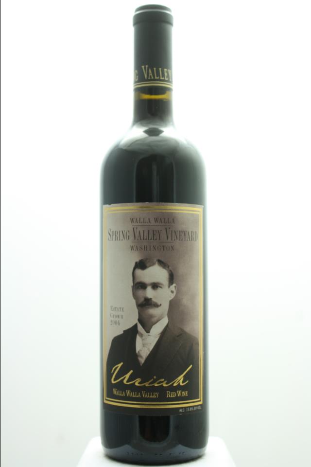 Spring Valley Vineyard Proprietary Red Uriah 2004