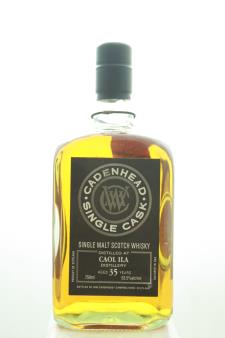 Caol Ila (Cadenhead) Single Malt Scotch Whisky Single Cask 35-Years-Old NV
