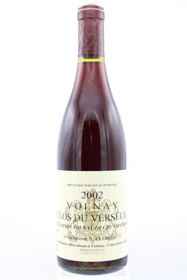 Yvon Clerget Volnay Clos du Verseuil 2002