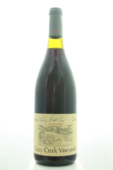 Lazy Creek Vineyards Pinot Noir Unfiltered 2000