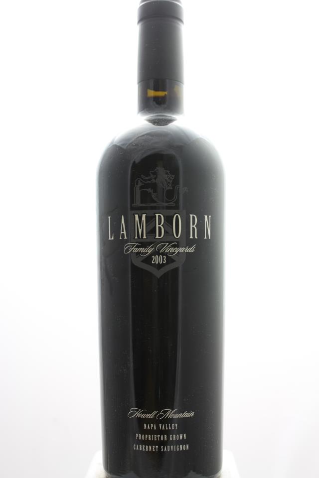Lamborn Family Cabernet Sauvignon 2003