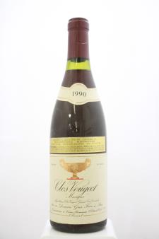 Domaine Gros Frère et Sœur Clos de Vougeot Musigni 1990