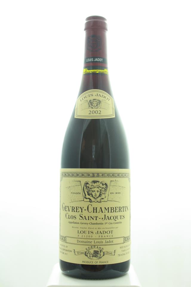 Louis Jadot (Domaine Louis Jadot) Gevrey-Chambertin Clos Saint-Jacques 2002