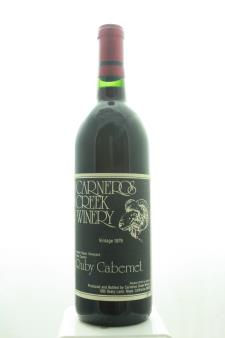 Carneros Creek Winery Ruby Cabernet Sutter Basin Vineyard 1979