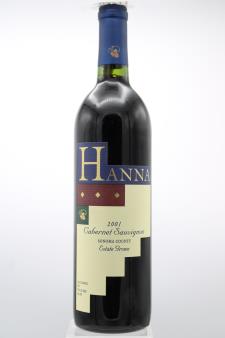 Hanna Winery Cabernet Sauvignon Estate 2001