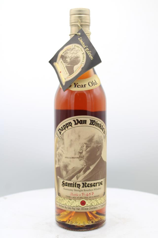 Old Rip Van Winkle Pappy Van Winkle's Kentucky Straight Bourbon Whiskey Family Reserve 23-Year-Old NV