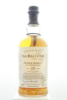 The Balvenie Single Barrel Malt Scotch Whisky Drawn From a Single Cask 25-Years-Old 1978