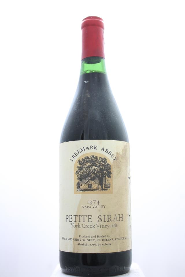 Freemark Abbey Petite Sirah York Creek 1974