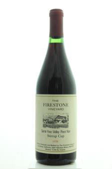 The Firestone Vineyard Pinot Noir Stirrup Cup 1978