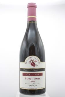 Domaine Alfred Pinot Noir Califa Chamisal Vineyards 2003