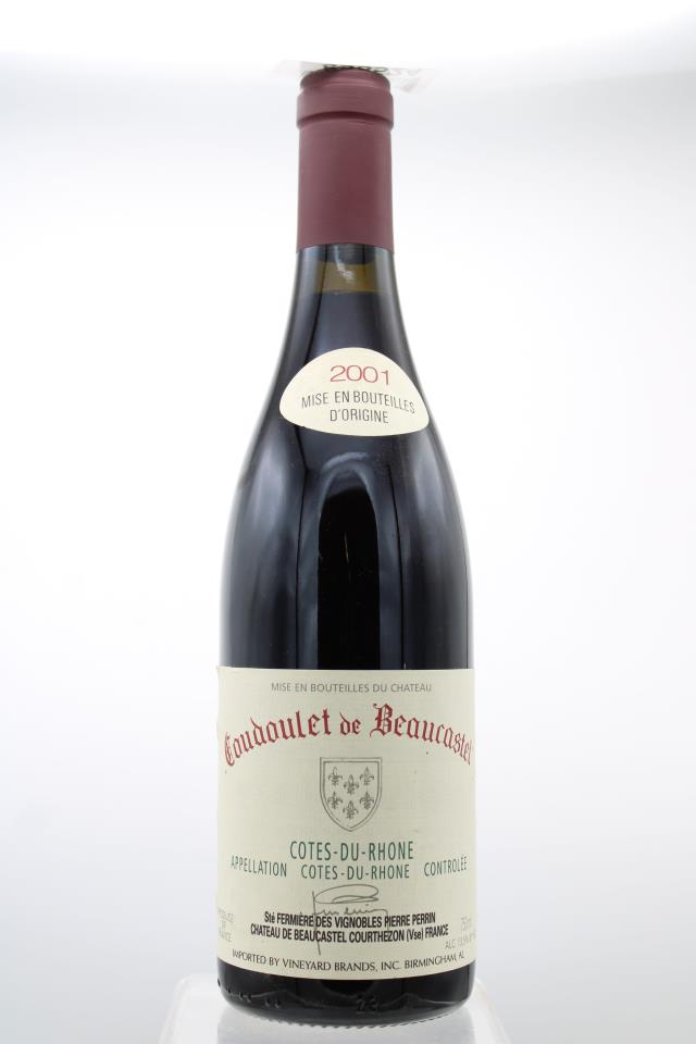 Coudoulet de Beaucastel Cotes du Rhone 2001