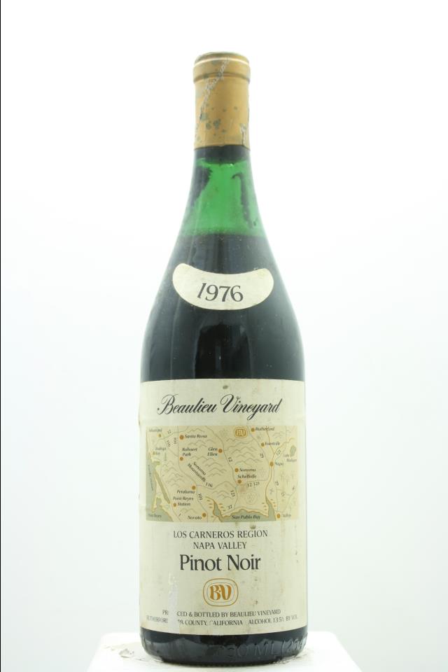 BV Pinot Noir Carneros 1976