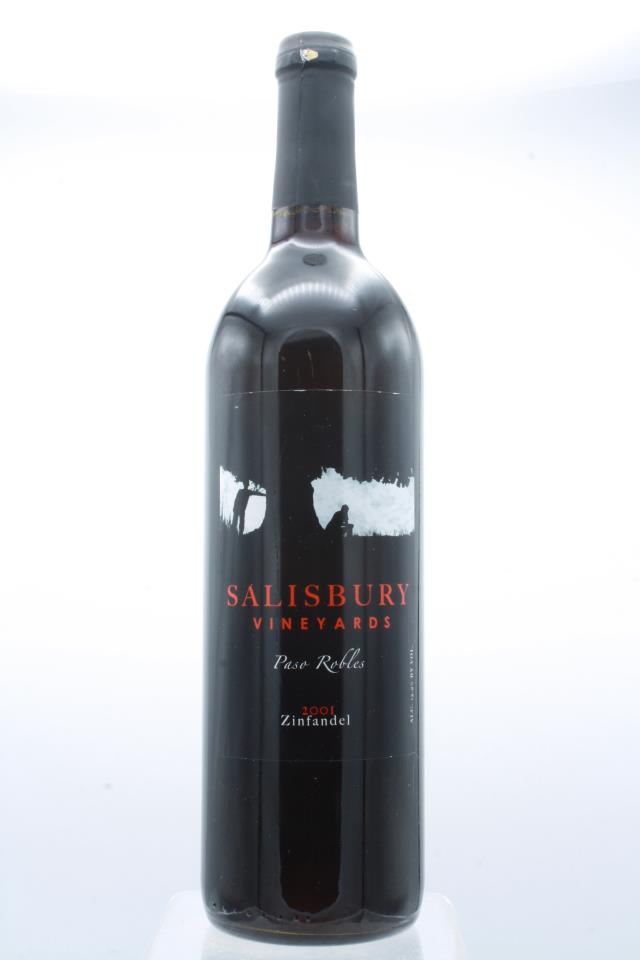 Salisbury Vineyards Zinfandel Paso Robles 2001