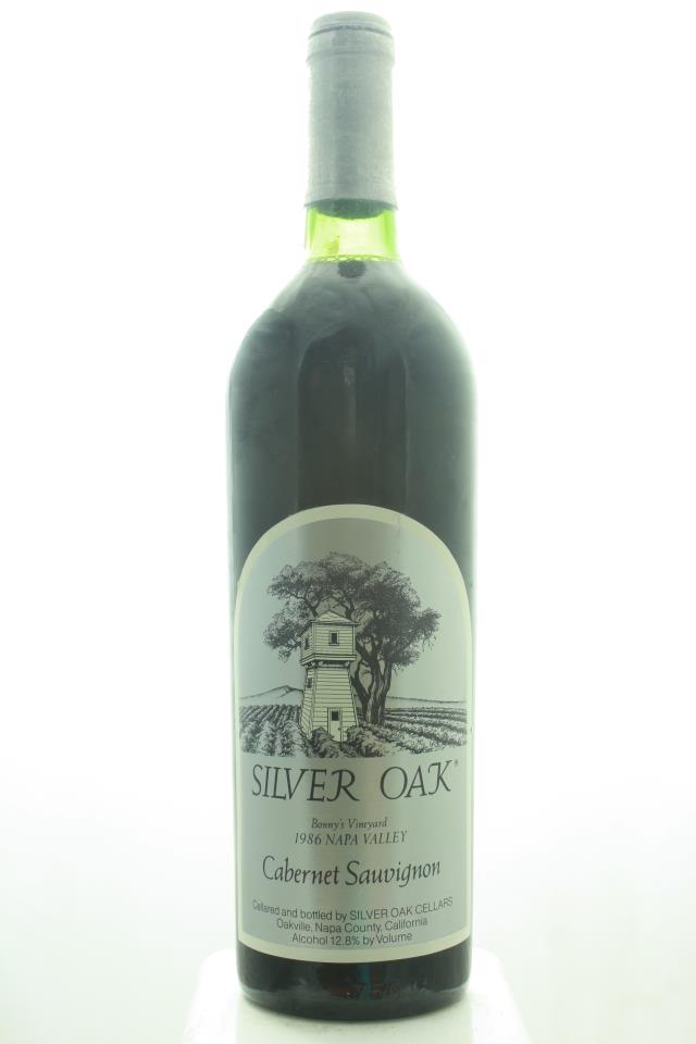 Silver Oak Cabernet Sauvignon Bonny`s Vineyard 1986
