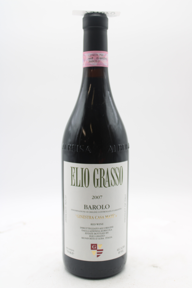 Elio Grasso Barolo Ginestra Casa Mate 2007