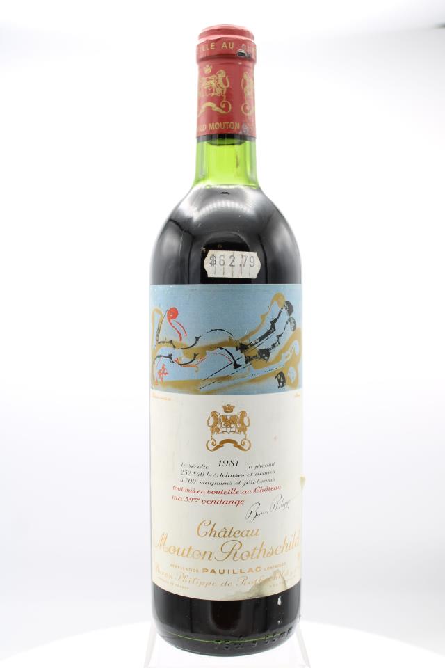 Mouton Rothschild 1981