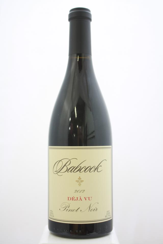 Babcock Pinot Noir Deja Vu 2012