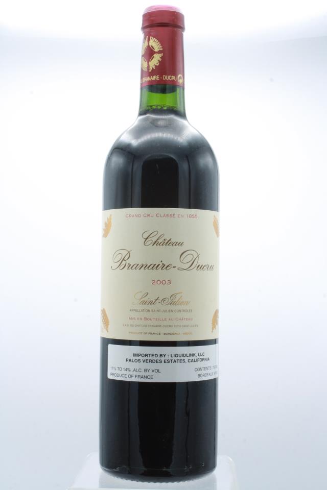 Branaire Ducru 2003