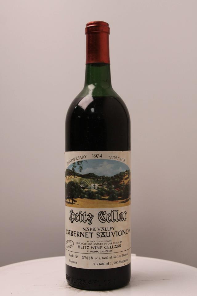 Heitz Cellar Cabernet Sauvignon Martha`s Vineyard 1974