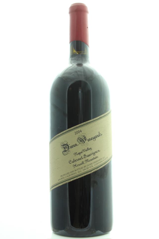 Dunn Cabernet Sauvignon Howell Mountain 2004
