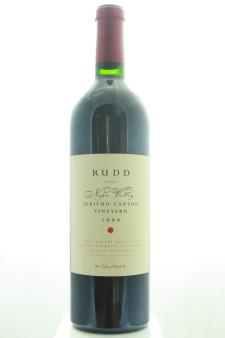 Rudd Proprietary Red Estate Jericho Canyon Vineyard 1999