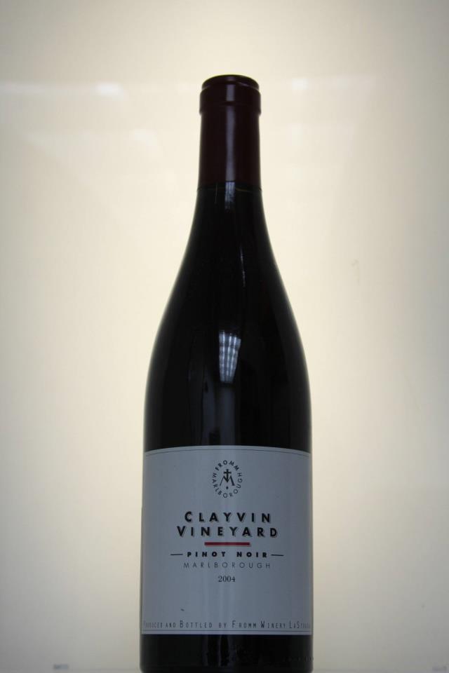 Fromm Pinot Noir Clayvin Vineyard 2004