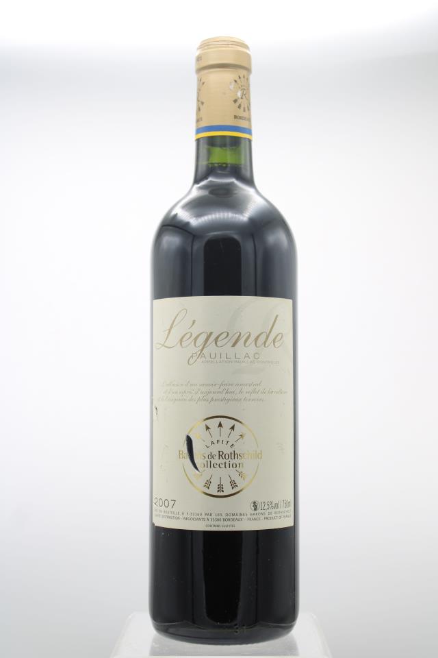 Lafite Barons de Rothschild Collection Legende Pauillac 2007