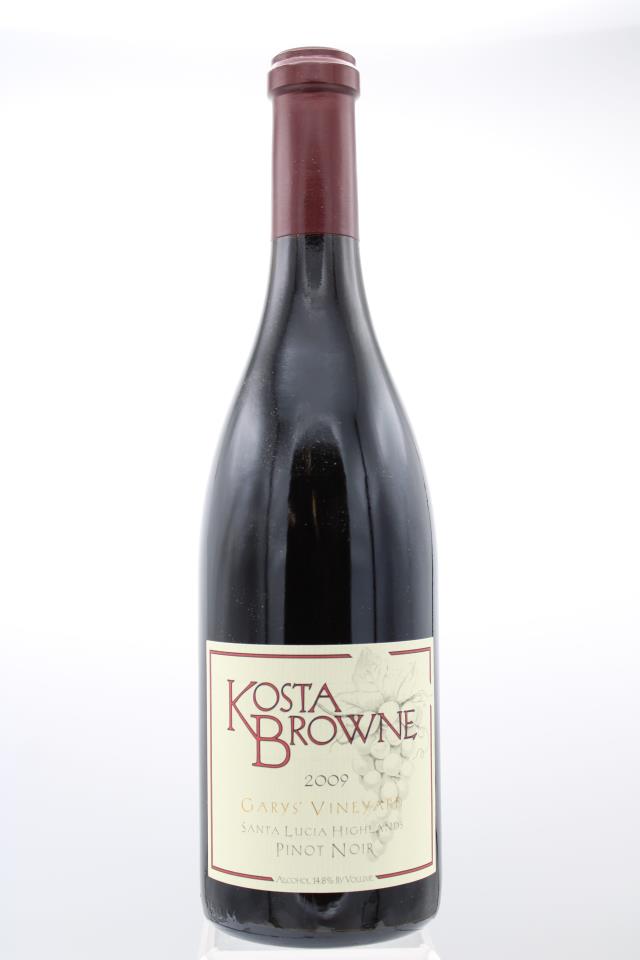 Kosta Browne Pinot Noir Garys' Vineyard 2009