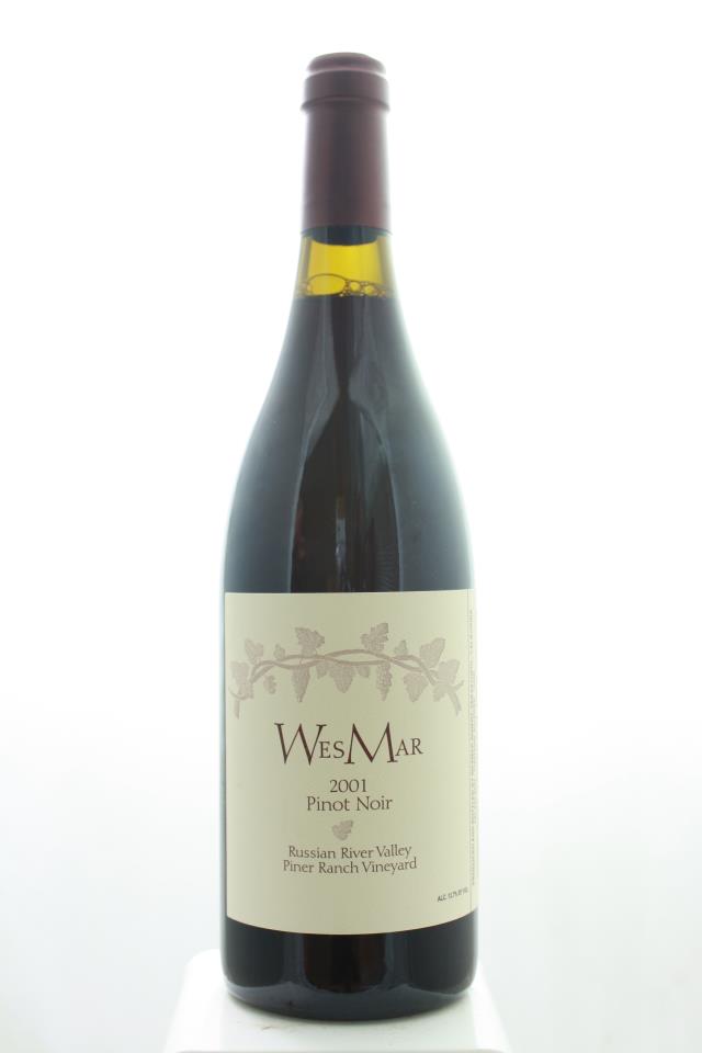 WesMar Pinot Noir Piner Ranch Vineyard 2001