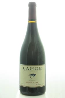 Lange Pinot Noir Reserve 2006