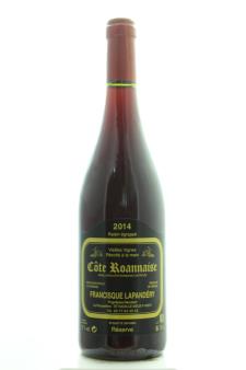 Francisque Lapandery Côte Roannaise Réserve Vieilles Vignes 2014