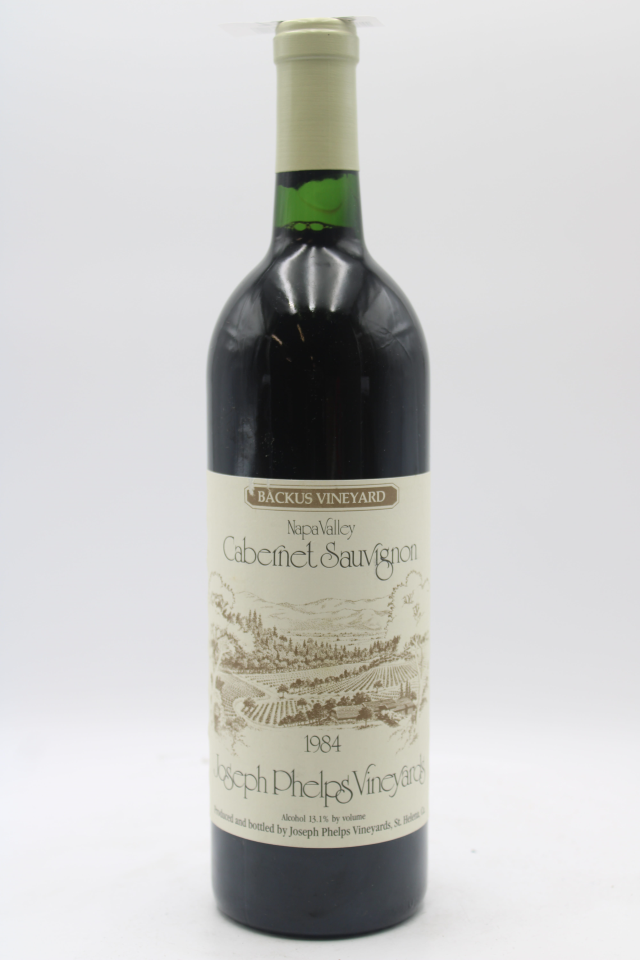 Joseph Phelps Cabernet Sauvignon Backus Vineyard 1984