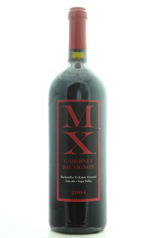 MX Wines Cabernet Sauvignon Beckstoffer To Kalon Vineyard 2004