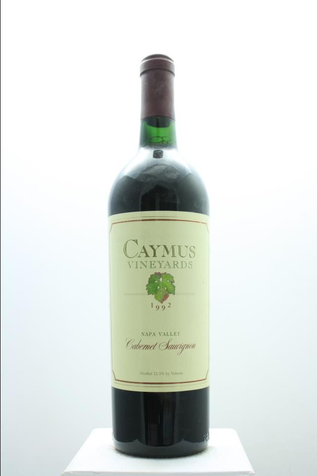 Caymus Cabernet Sauvignon 1992
