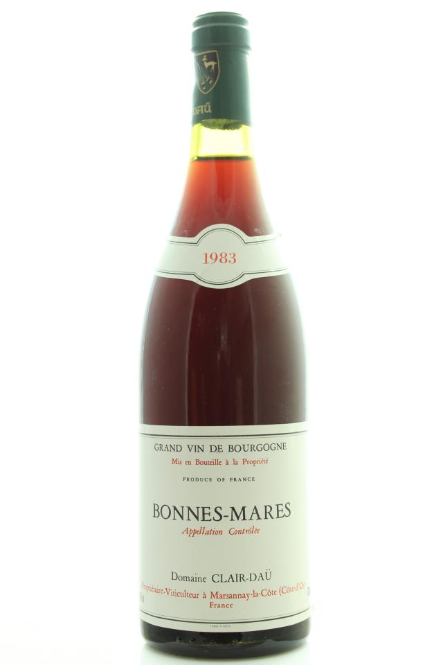 Domaine Clair-Daü Bonnes-Mares 1983
