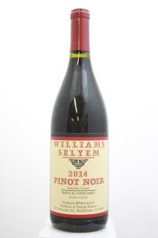 Williams Selyem Pinot Noir Hirsch Vineyard 2014