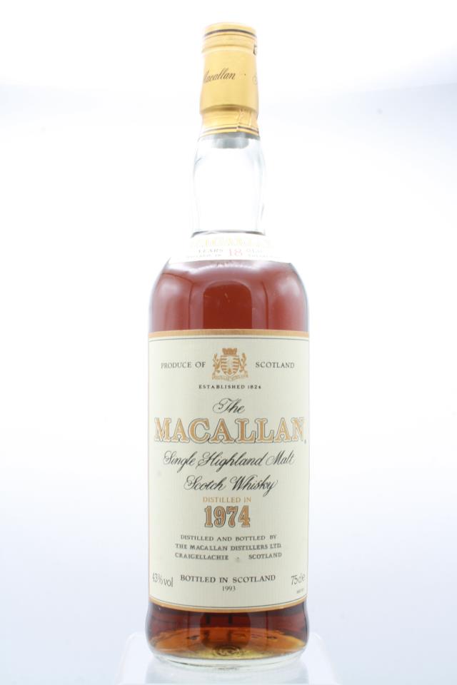 The Macallan Single Highland Malt Scotch Whisky 18-Year-Old 1974